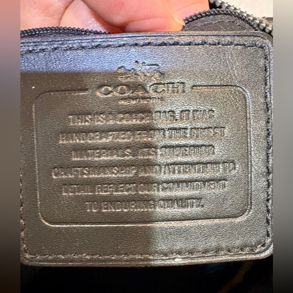 COACH Small Kelsey Satchel Signature Canvas Detachable Crossbody Strap GUC π©Άπ€©π€ - Picture 5 of 14